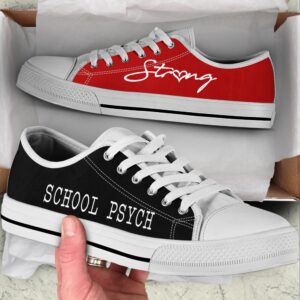 School Psych Shoes Low Top Shoes Canvas&hellip;