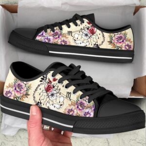 Scorpio Zodiac Vintage Flower Low Top Shoes,&hellip;