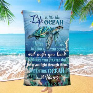 Sea Turtle Life Is Like The Ocean&hellip;