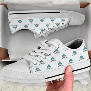 Shark Pattern Low Top Shoes, Low Tops,&hellip;