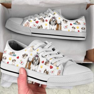 Shih Tzu Heart Star Low Top Shoes Canvas Sneakers Casual Shoes Designer Low Top Shoes Low Top Sneakers 2 ynhmsq.jpg
