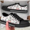 Shih tzu Women’s Low Top Shoe, Designer Low Top Shoes, Low Top Sneakers