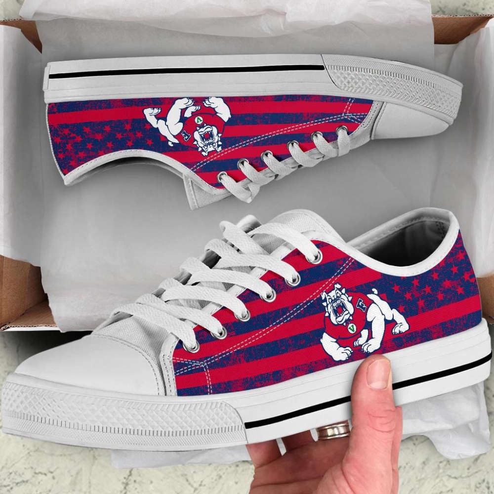 Shop Stylish Fresno State Bulldogs Low Top Shoes, Low Top Designer Shoes, Low Top Sneakers