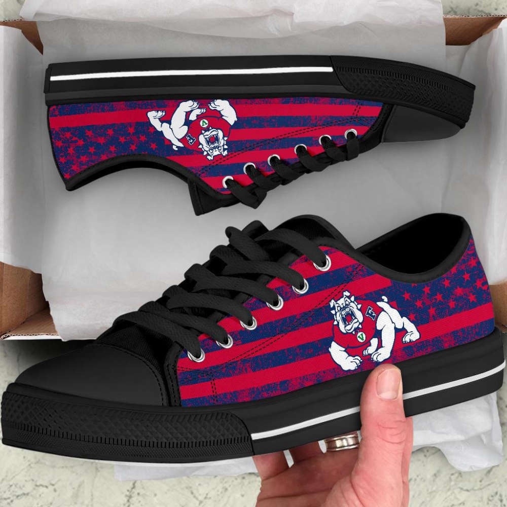 Shop Stylish Fresno State Bulldogs Low Top Shoes, Low Top Designer Shoes, Low Top Sneakers