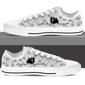 Shorkie Low Top Shoes Dog Memorial Gift Designer Low Top Shoes Low Top Sneakers 3 q2acms.jpg