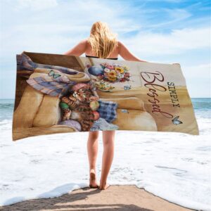 Simply Blessed Room Sleeping Cat Flower Beach&hellip;