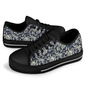 Skull Rose Snake Canvas Low Top Shoes Low Top Designer Shoes Low Top Sneakers 3 kbnaqa.jpg