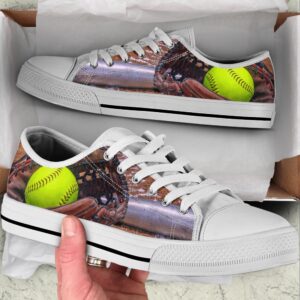 Softball Gloves Shortcut Low Top Shoes, Low&hellip;