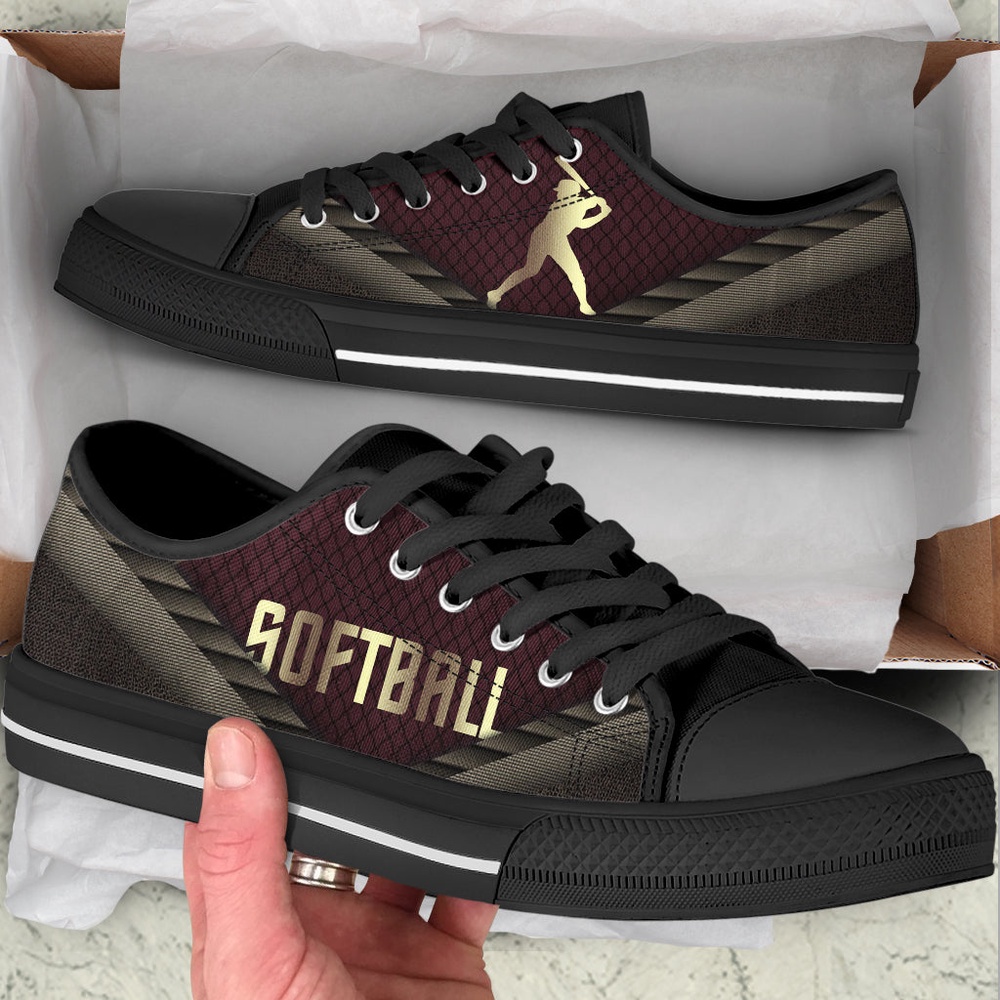 Softball Like A Endless Low Top Shoes, Low Top Sneakers, Sneakers Low Top