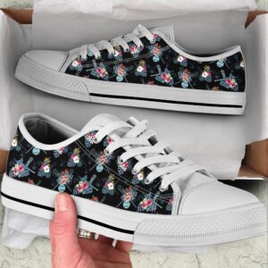 Softball Tropical Plant Leaves Low Top Shoes&hellip;