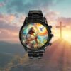 Sacred Heart of Jesus Watch, Christian Watch, Religious Watches, Jesus Watch