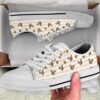 Spots Dalmatian Low Top Shoes Sneaker, Low Top Designer Shoes, Low Top Sneakers