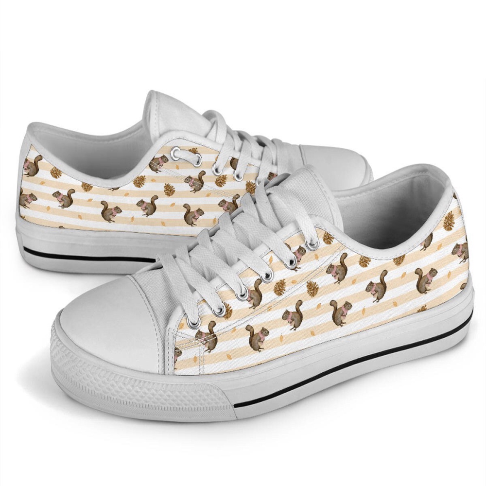 Squirrel Shoes, Squirrel Sneakers, Shoes With Squirrel For Men And Women, Low Top Designer Shoes, Low Top Sneakers
