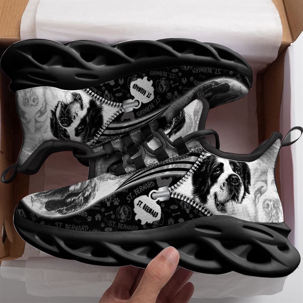St. Bernard Sketch Max Soul Shoes Kid, Max Soul Sneakers, Max Soul Shoes