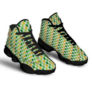 St. Patrick’s Day Irish Checkered Print Black&hellip;