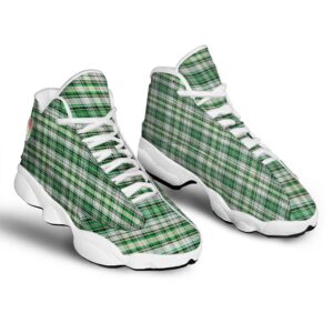 St. Patrick’s Day Irish Tartan Print White&hellip;