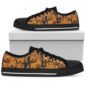 Stylish Airedale Terrier Women s Low Top&hellip;