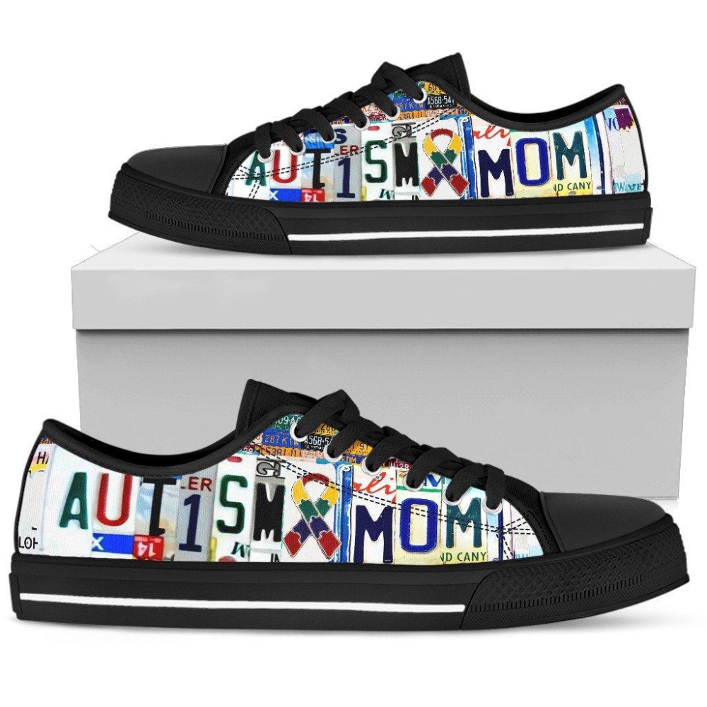 Stylish Autism Mom Low Top Shoes, Low Top Designer Shoes, Low Top Sneakers