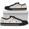 Stylish Native American Skull Low Top Shoes, Low Top Designer Shoes, Low Top Sneakers