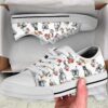 Stylish French Bulldog Low Top Shoes, Trendy Sneaker for Dog Lovers, Designer Low Top Shoes, Low Top Sneakers