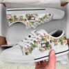Stylish and Comfortable Newfoundland Women Low Top Shoes, Low Top Designer Shoes, Low Top Sneakers