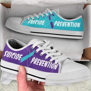 Suicide Prevention Shoes 2 Color Low Top&hellip;