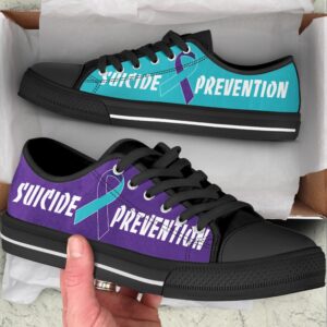 Suicide Prevention Shoes 2 Color Low Top&hellip;