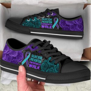 Suicide Prevention Shoes Awareness Walk Low Top&hellip;