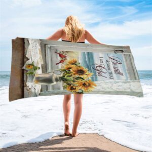 Sunflower Beach Be Still And Know That&hellip;