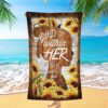 Symphony Of Praise Jesus Beach Towel, Christian Beach Towel, Beach Towel Symphony Of Praise Jesus Beach Towel, Christian Beach Towel, Beach Towel