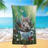 Symphony Of Praise Jesus Beach Towel, Christian Beach Towel, Beach Towel Symphony Of Praise Jesus Beach Towel, Christian Beach Towel, Beach Towel