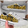 Teach Love Inspire Sunflower Low Top Shoes, Low Top Designer Shoes, Low Top Sneakers