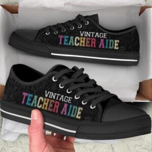 Teacher Aide Vintage Low Top Shoes, Low&hellip;