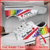 Teacher Crayon Color Paper Personalized Canvas Low Top Shoes, Low Top Designer Shoes, Low Top Sneakers Teacher Crayon Color Paper Personalized Canvas Low Top Shoes, Low Top Designer Shoes, Low Top Sneakers