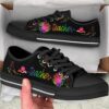 Teacher Crayon Zig Zag Low Top Shoes, Low Top Designer Shoes, Low Top Sneakers