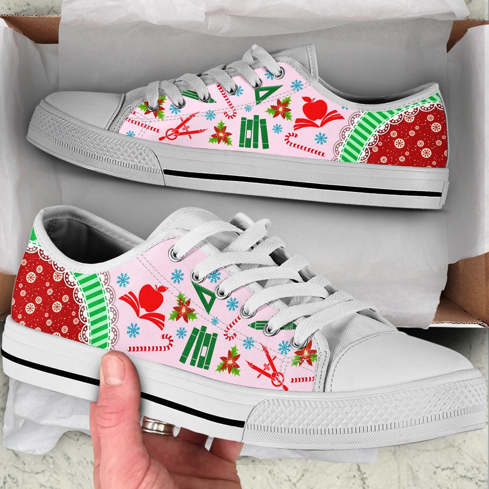 Teacher Nice Christmas Low Top Shoes, Low Top Designer Shoes, Low Top Sneakers