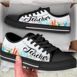 Teacher Pencil Low Top Shoes Low Top Designer Shoes Low Top Sneakers 2 dlxmxx.jpg