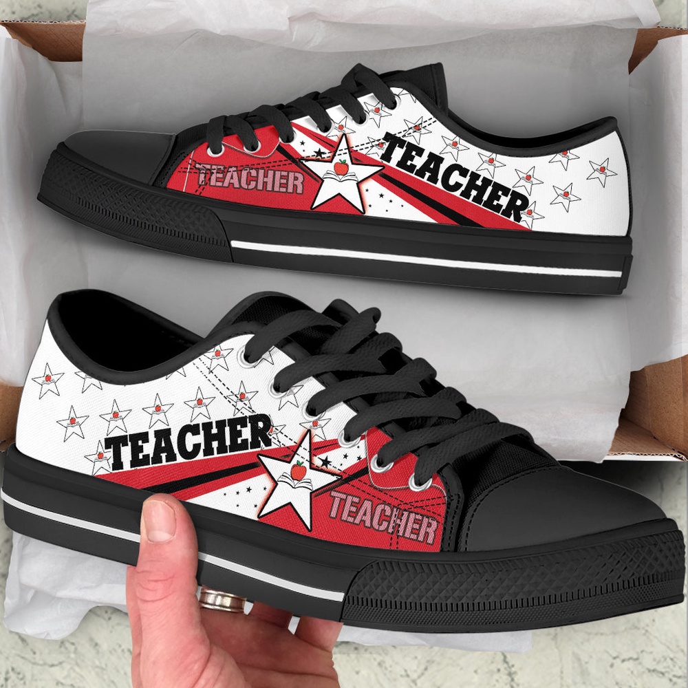 Teacher Sky Many Stars Low Top Shoes, Low Top Designer Shoes, Low Top Sneakers