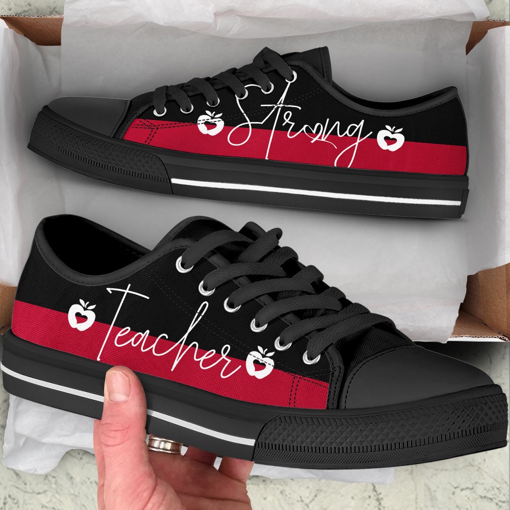 Teacher Strong Basic Low Top Shoes, Low Top Designer Shoes, Low Top Sneakers