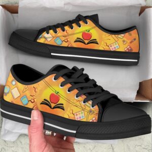 Teacher Sunshine Low Top Shoes Teacher Sunflower&hellip;