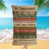 Ten Commandments Beach Towel, Christian Beach Towel, Scripture Beach Towel, Christian Beach Towel, Beach Towel Ten Commandments Beach Towel, Christian Beach Towel, Scripture Beach Towel, Christian Beach Towel, Beach Towel