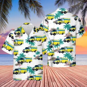 Texas Austin-Travis County EMS Hawaiian Shirt, Texas&hellip;