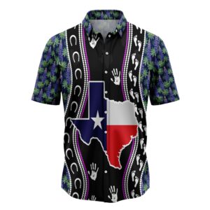 Texas Bluebonnet Awesome Hawaiian Shirt, Texas Hawaii&hellip;