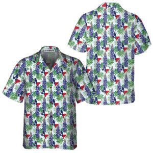 Texas Bluebonnet Hawaiian Shirt, Texas Hawaii Shirt,&hellip;