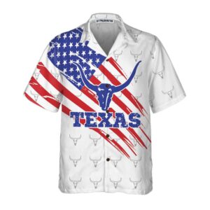 Texas Flag Longhorn Pattern Hawaiian Shirt Texas Hawaii Shirt Texas Shirt 3 gxggpu.jpg