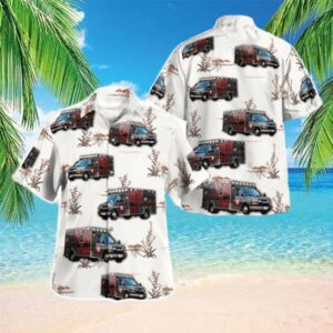 Texas Hopkins County EMS Hawaiian Shirt Best&hellip;