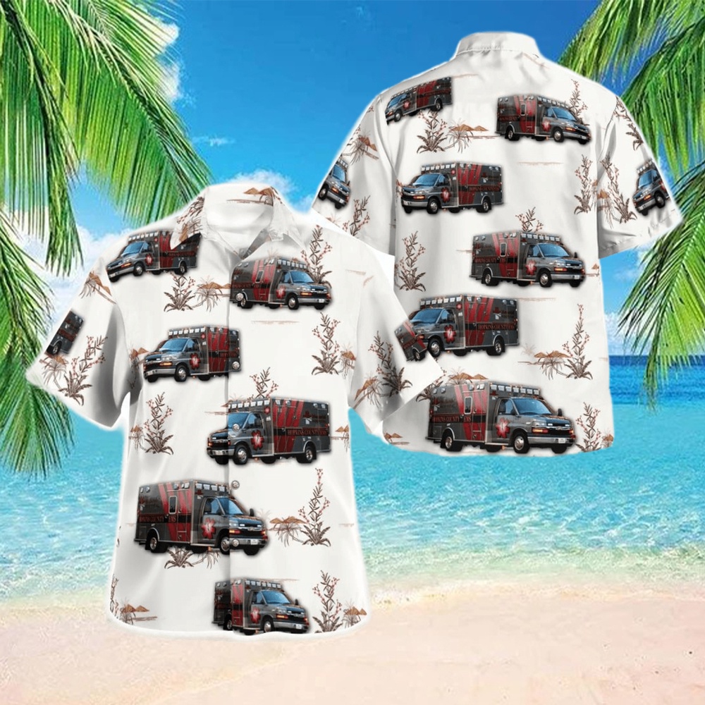 Texas Hopkins County EMS Hawaiian Shirt Best Style Women, Texas Hawaii Shirt, Texas Shirt