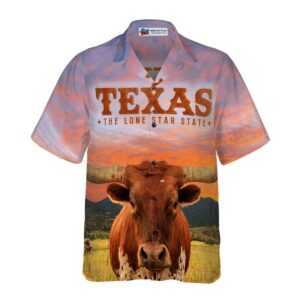 Texas Longhorn Bull Hawaiian Shirt Texas Hawaii Shirt Texas Shirt 3 nkbkdo.jpg