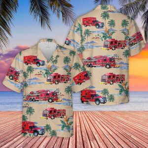 Texas Plano Fire Rescue Hawaiian Shirt, Texas&hellip;