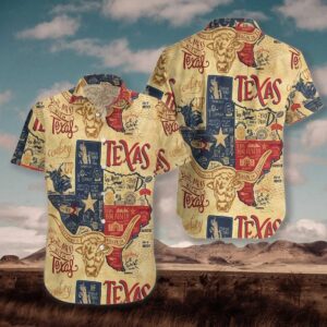 Texas Proud Hawaiian Shirt, Texas Hawaii Shirt,&hellip;